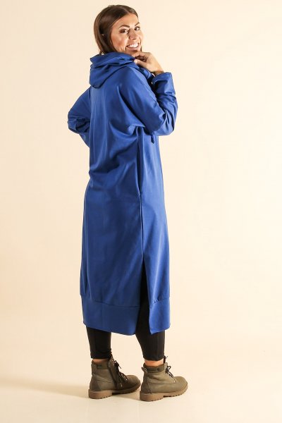 Kokomo Hoodie Dress Classic Blue