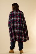 Havö Cape Chequered Pink