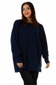 Sandra Long Sweater Eco Navy
