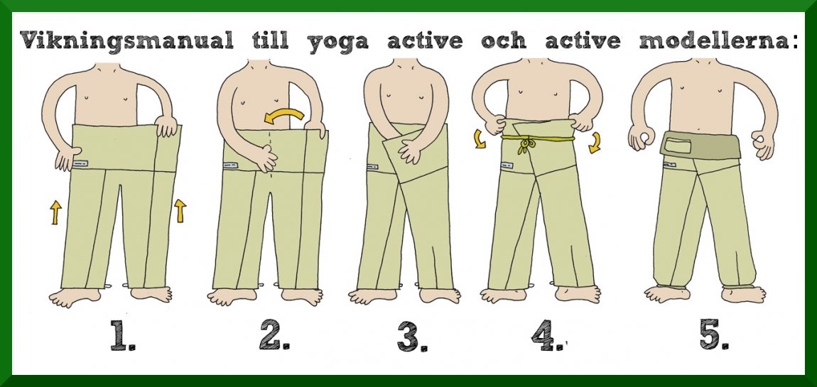 Vikningsmanual till Yoga Active